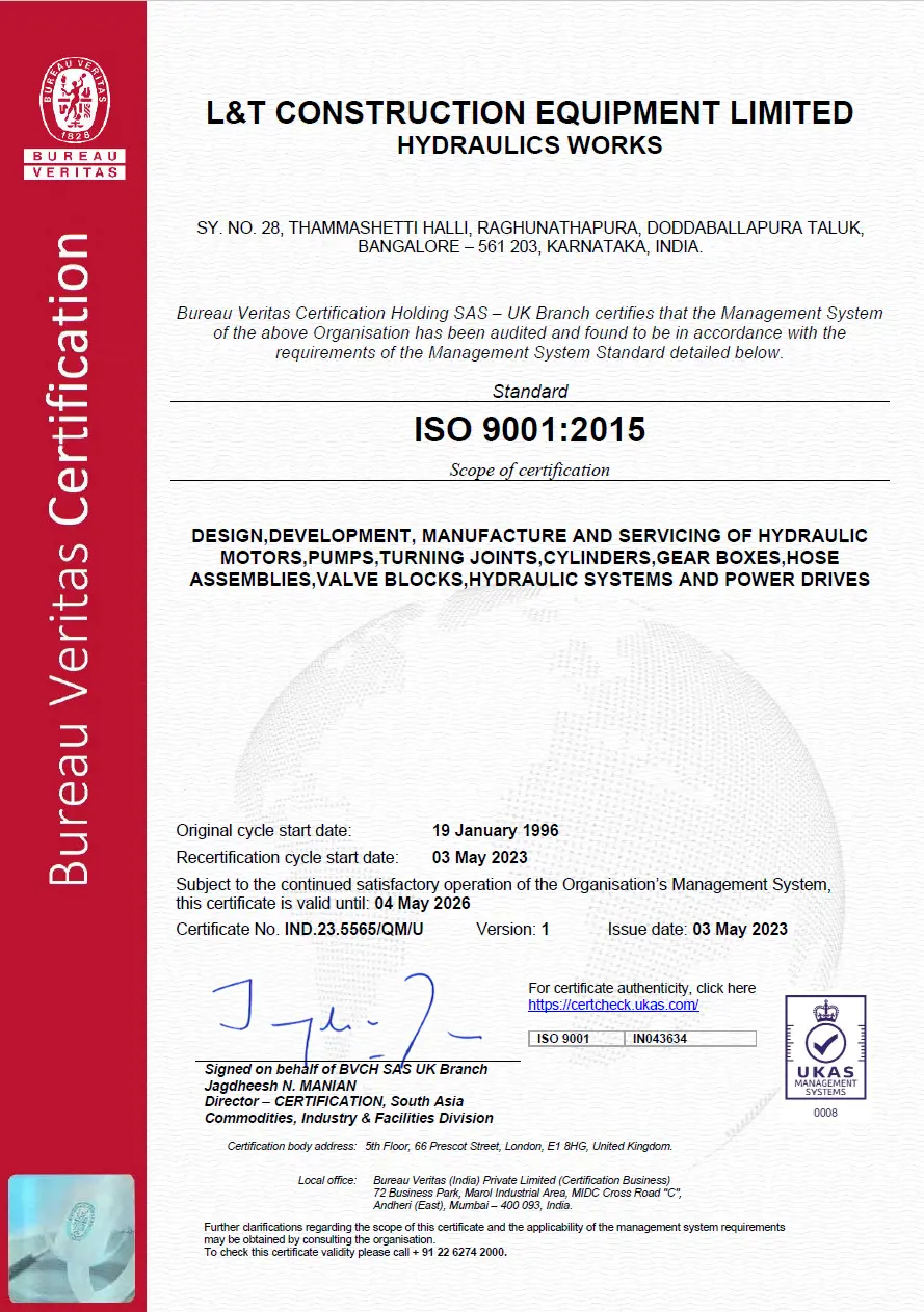 ISO 9001 - 2015